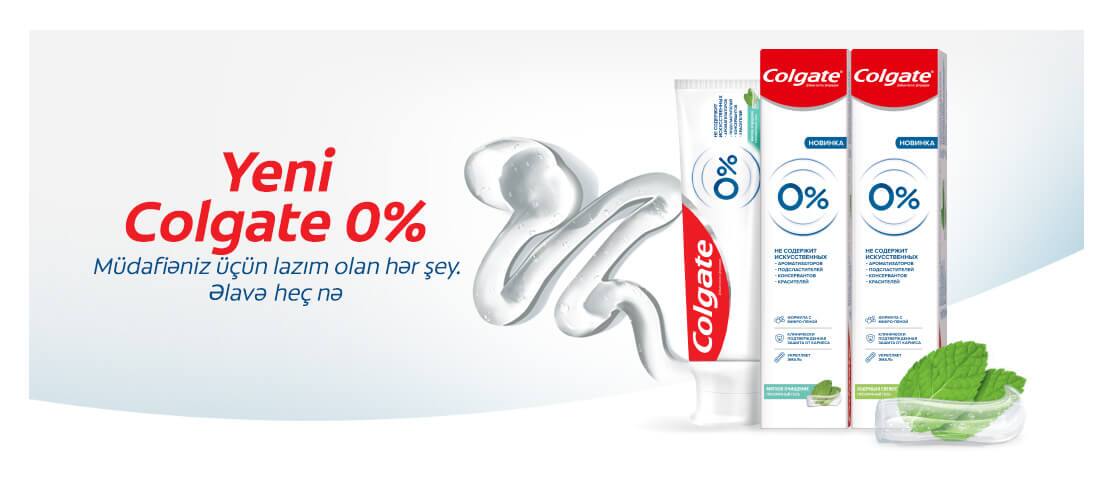Colgate 0% Diş pastası