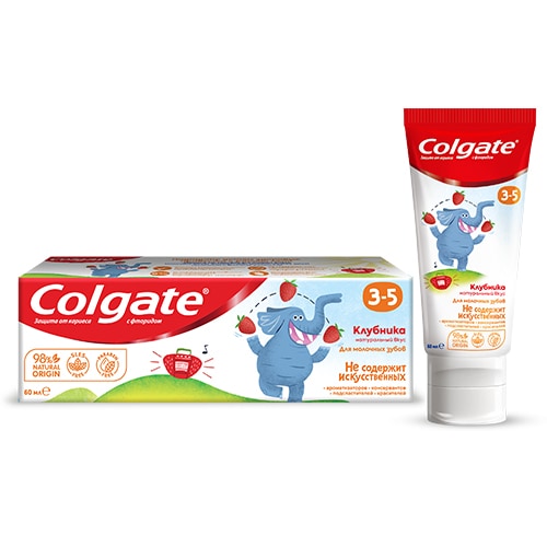 Colgate 3-5 Flüori̇dlə Çi̇yələkli̇ Uşaq Di̇ş Pastasi