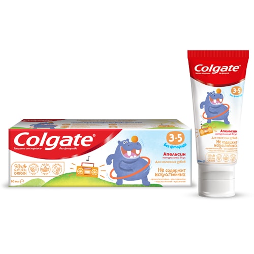 Colgate 3-5 Flüori̇dsi̇z Zəri̇f Nanə Dadli Uşaq Di̇ş Məcunu