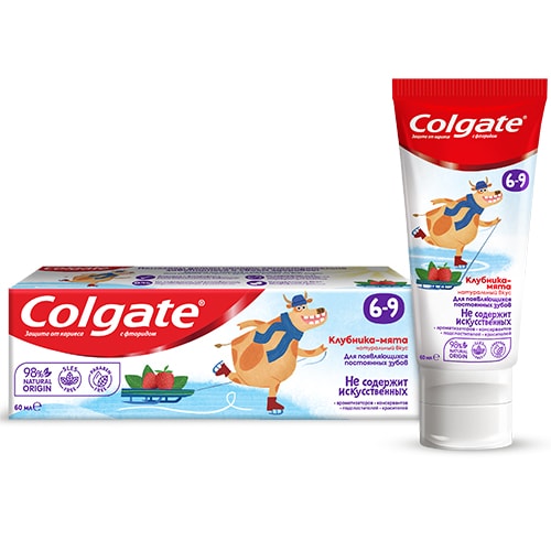 Colgate 6-9 Ftori̇dlə Çi̇yələk-nanə Uşaq Di̇ş Məcunu